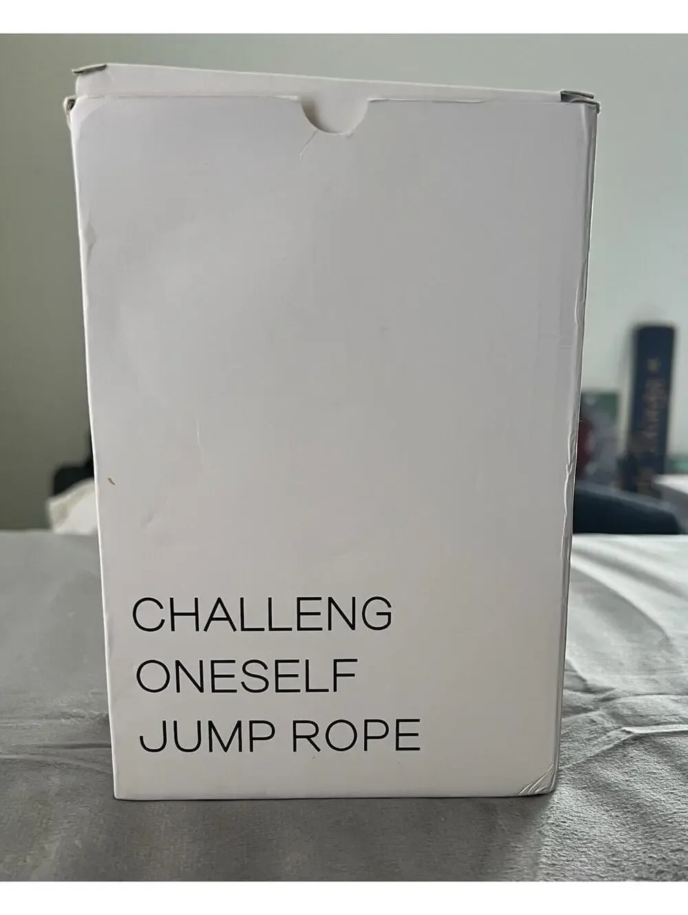 Therapeutic‎ Jump Rope Weighted Blue Tie Top Gift Bag & Box